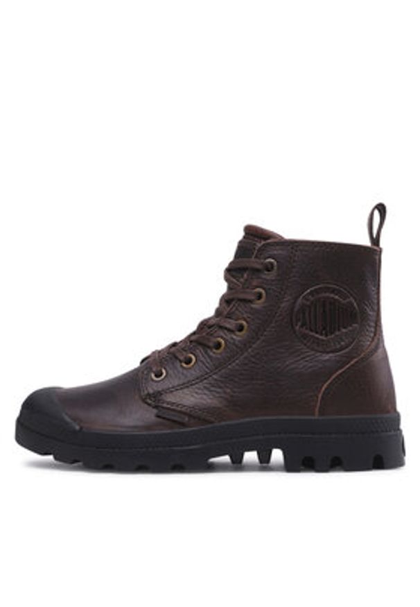 Palladium Trapery Pampa Zip Lth Ess 76888-248-M Brązowy. Kolor: brązowy. Materiał: skóra