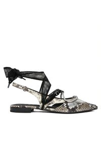 Pinko - PINKO Czółenka Gianira 30 SD0547 P042 Szary. Kolor: szary. Materiał: skóra #1