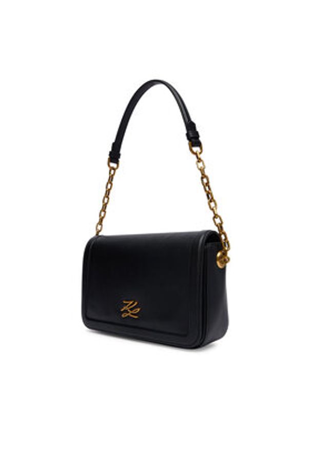 Karl Lagerfeld - KARL LAGERFELD Torebka B2W30036 Czarny. Kolor: czarny. Materiał: skórzane