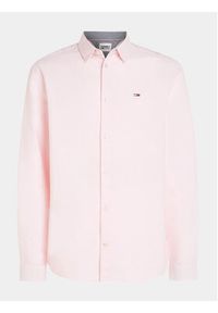Tommy Jeans Koszula DM0DM15408 Różowy Classic Fit. Kolor: różowy. Materiał: bawełna