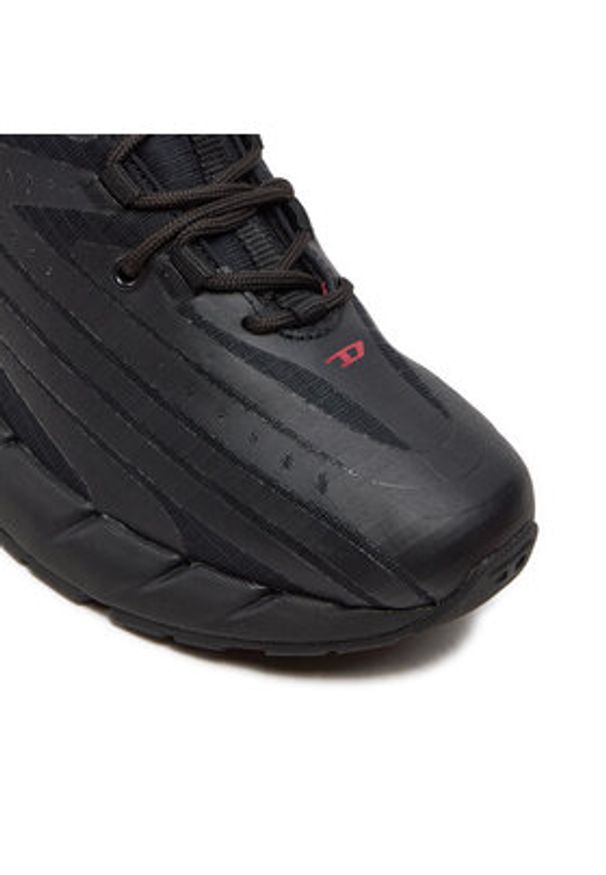 Diesel Sneakersy D-Airspeed Low Y03436 P6907 T8013 Czarny. Kolor: czarny. Materiał: materiał