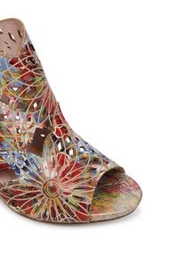 Laura Vita Sandały Albane 48 Kolorowy. Materiał: skóra. Wzór: kolorowy #4