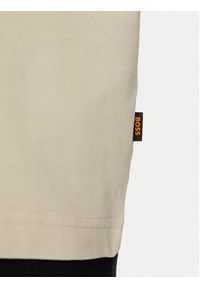 BOSS T-Shirt Te Journey 50566607 Beżowy Relaxed Fit. Kolor: beżowy. Materiał: lyocell #5