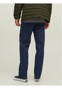Jack & Jones - Jack&Jones Spodnie materiałowe Kane Bowie 12218621 Granatowy Loose Fit. Kolor: niebieski. Materiał: bawełna #5