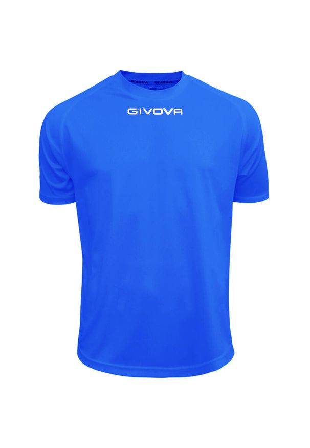 Koszulka piłkarska dla dorosłych Givova One. Kolor: niebieski. Sport: piłka nożna