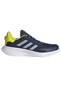Adidas - Buty adidas Tensaur Run K Jr FY7286 niebieskie. Okazja: na co dzień. Zapięcie: sznurówki. Kolor: niebieski. Materiał: guma, materiał, syntetyk. Szerokość cholewki: normalna. Model: Adidas Cloudfoam. Sport: bieganie