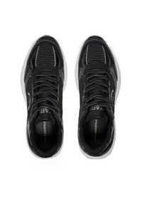 Karl Lagerfeld - KARL LAGERFELD Sneakersy Komet KL56538A Czarny. Kolor: czarny. Materiał: lakier, skóra #4
