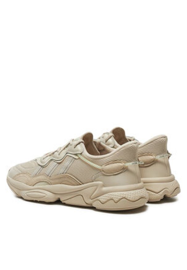 Adidas - adidas Sneakersy Ozweego FX6029 Beżowy. Kolor: beżowy. Materiał: materiał