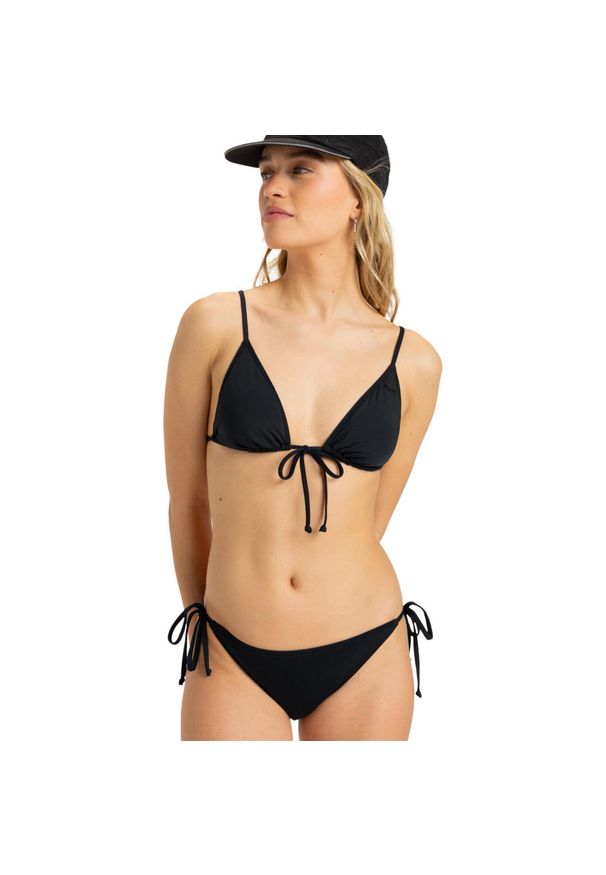 Roxy - dla Kobiety BEACH CLASSICS Czarny. Kolor: szary. Materiał: elastan, poliester, materiał