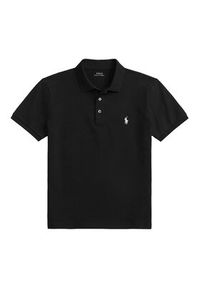 Polo Ralph Lauren Polo 710941439040 Czarny Custom Slim Fit. Typ kołnierza: polo. Kolor: czarny. Materiał: bawełna #3