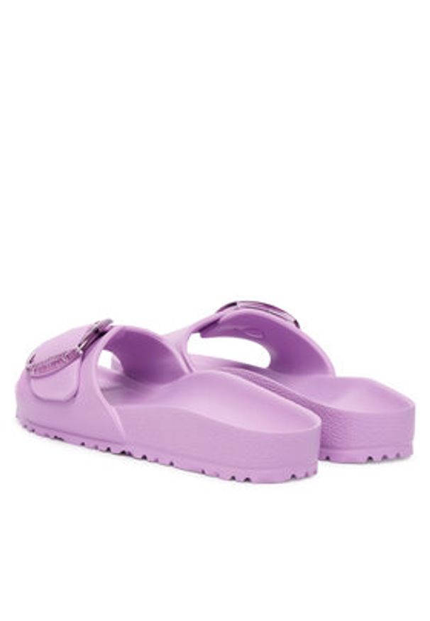 Birkenstock Klapki Madrid Big Buckle 1031257 Fioletowy. Kolor: fioletowy. Materiał: syntetyk
