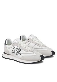 Karl Lagerfeld - KARL LAGERFELD Sneakersy Kairo KL51124 Biały. Kolor: biały. Materiał: materiał #4