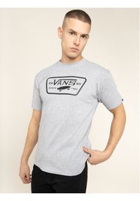 Vans T-Shirt Full Patch VN000QN8Y281 Szary Classic Fit. Kolor: szary. Materiał: bawełna #1