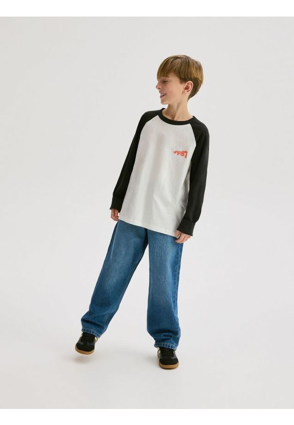 Reserved - Classic denim straight - niebieski. Kolor: niebieski