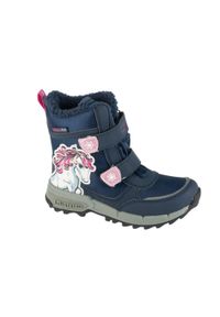 Kappa - Buty zimowe dziewczęce, Flake II Tex K. Kolor: niebieski. Sezon: zima. Styl: sportowy