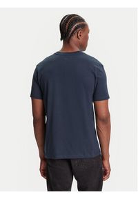 Quiksilver T-Shirt EQYZT08174 Granatowy Regular Fit. Kolor: niebieski. Materiał: bawełna