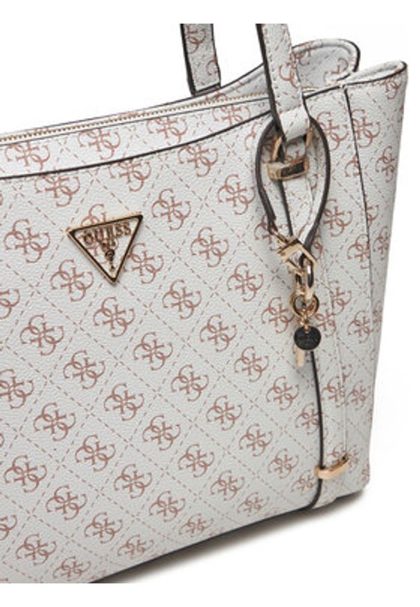 Guess Torebka HWEQG9 51023 Écru. Materiał: skórzane