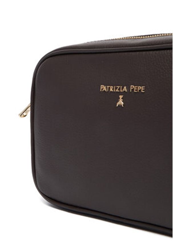 Patrizia Pepe Torebka Borsa CB8985/L001-B856 Brązowy. Kolor: brązowy. Materiał: skórzane