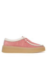 Clarks Półbuty Torview W 26186675 Różowy. Kolor: różowy. Materiał: zamsz, skóra #1