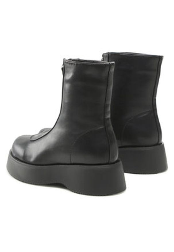 Jenny Fairy Botki HZ030201-01 Czarny. Kolor: czarny. Materiał: skóra