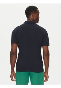 Hechter Paris Polo Pique H-Eco 74013 151902 Granatowy Regular Fit. Typ kołnierza: polo. Kolor: niebieski. Materiał: bawełna #3