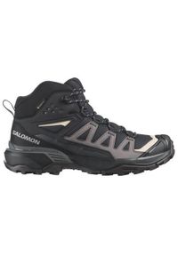 salomon - Buty trekkingowe damskie Salomon X Ultra Mid 360 Gtx Gore-tex. Wysokość cholewki: za kostkę. Zapięcie: sznurówki. Kolor: czarny. Materiał: materiał. Szerokość cholewki: normalna