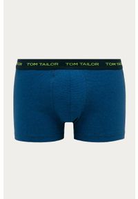 Tom Tailor - Bokserki. Kolor: niebieski. Materiał: bawełna, dzianina, elastan. Wzór: gładki #1