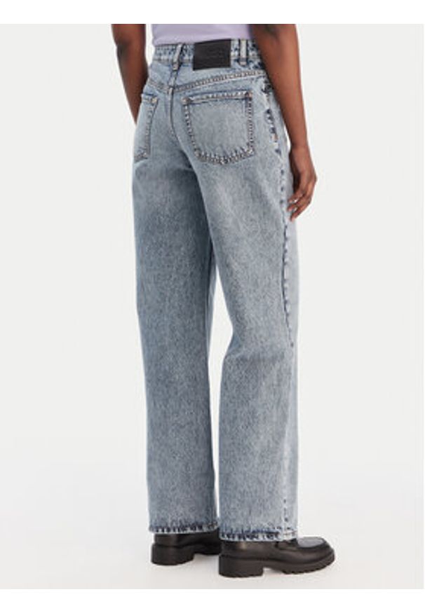 Hugo - HUGO Jeansy 50556481 Niebieski Regular Fit. Kolor: niebieski