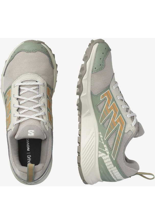 salomon - Buty Salomon Wander W, Kobiety. Kolor: wielokolorowy. Materiał: materiał