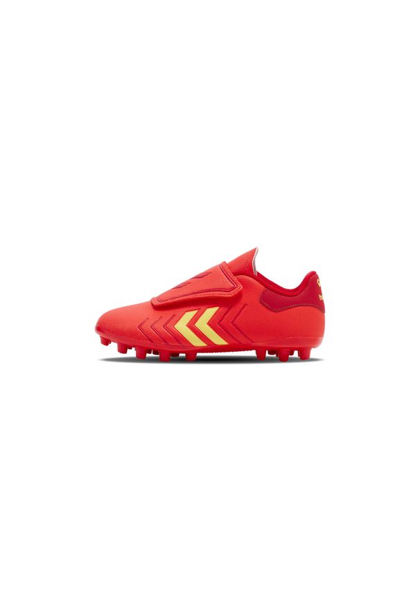 Dzieci Buty Fitness Hummel Hattrick Mg Crimson. Zapięcie: rzepy. Kolor: czerwony, różowy, wielokolorowy. Sport: fitness