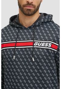 Guess - GUESS Czarna męska bluza New Korbin. Kolor: czarny #2