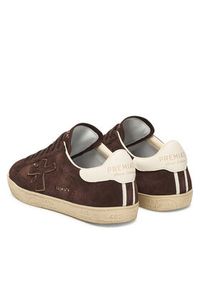 Premiata Sneakersy Steven Var 7897 Brązowy. Kolor: brązowy. Materiał: zamsz, skóra #4