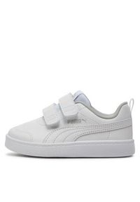 Puma Sneakersy Courtflex v2 V Ps 371543 04 Biały. Kolor: biały. Materiał: skóra #5
