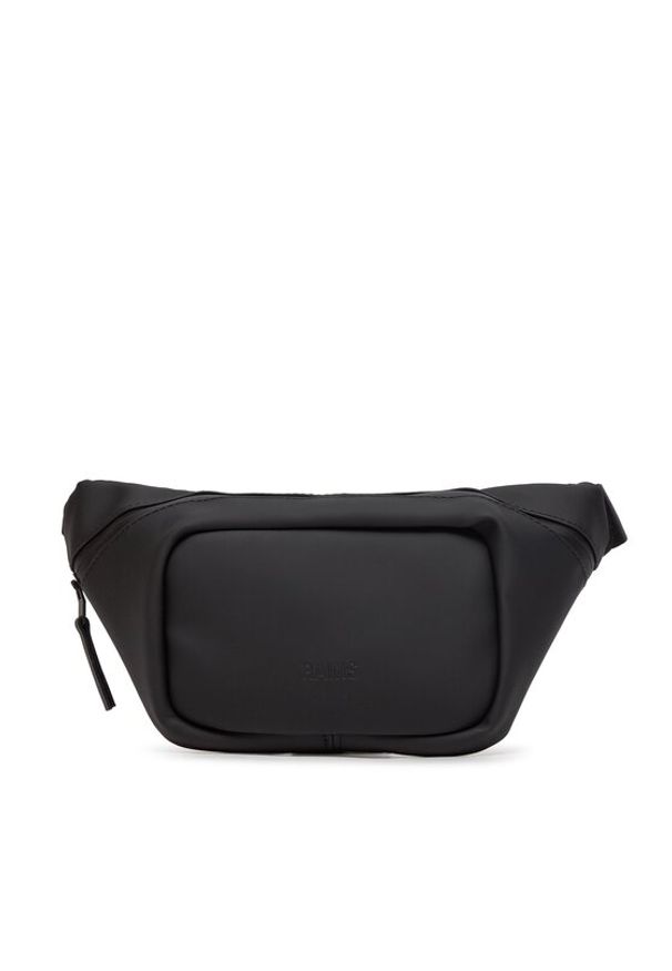 Rains Saszetka nerka Bum Bag Mini W3 14730 Czarny. Kolor: czarny. Materiał: materiał