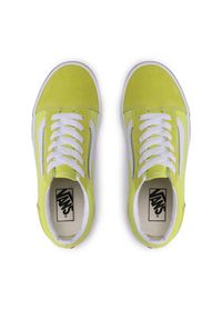 Vans Tenisówki Old Skool VN0A7Q5FZUD1 Zielony. Kolor: zielony. Materiał: skóra, zamsz #4
