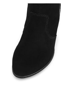 Rieker Botki Y2152-00 Czarny. Kolor: czarny. Materiał: skóra #7