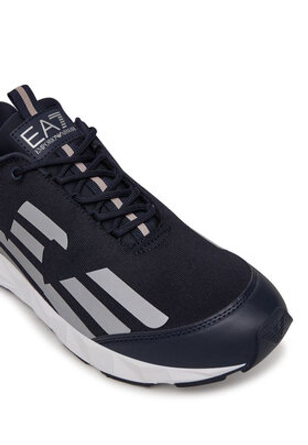 EA7 Emporio Armani Sneakersy X8X217 XK433 U461 Niebieski. Kolor: niebieski. Materiał: materiał