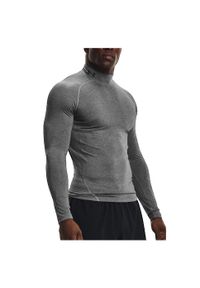 Koszulka z długim rękawem i stójką Under Armour HeatGear®. Typ kołnierza: kołnierzyk stójkowy. Kolor: szary, wielokolorowy, czarny. Długość rękawa: długi rękaw. Długość: długie. Sport: bieganie, fitness #2