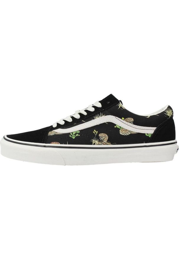Tenisówki Vans Model Ua Old Skool Kolor Czarny. Kolor: czarny. Materiał: tkanina, skóra