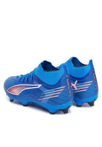 Puma Buty do piłki nożnej Ultra 6 Match+ Fg/Ag 108524 01 Niebieski. Kolor: niebieski. Materiał: materiał #6