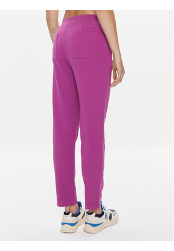 Marella Spodnie materiałowe Ufficio 2337861037200 Różowy Regular Fit. Kolor: różowy. Materiał: bawełna