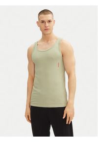 Hugo - HUGO Komplet 2 tank topów 50469778 Kolorowy Slim Fit. Materiał: bawełna. Wzór: kolorowy #3