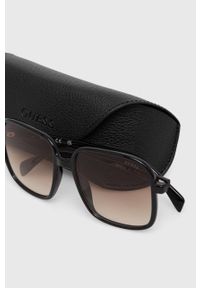 Guess okulary przeciwsłoneczne damskie kolor czarny. Kolor: czarny #2