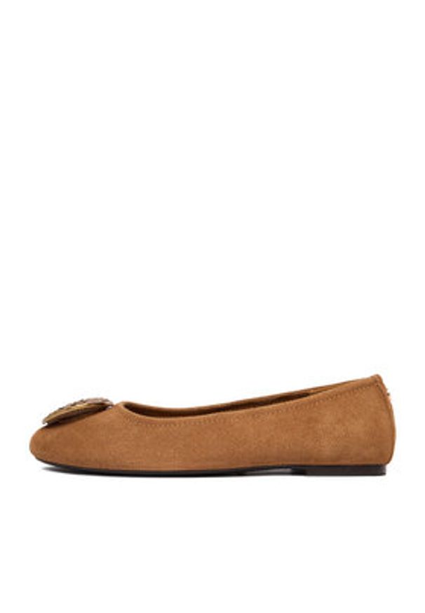 MEXX Baleriny EO-90183-1 Brązowy. Kolor: brązowy. Materiał: zamsz, skóra