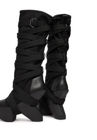 United Nude Kozaki Boulder Boot 109440154 Czarny. Kolor: czarny. Materiał: materiał