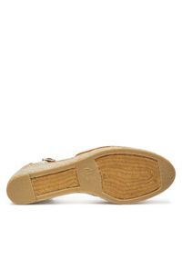 Castañer Espadryle Carol/6/002 021655 Brązowy. Kolor: brązowy. Materiał: materiał