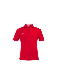 ACERBIS - Polo Acerbis Atlantis. Typ kołnierza: polo. Kolor: czerwony. Sport: piłka nożna