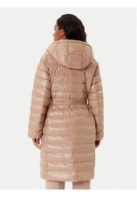Calvin Klein Kurtka zimowa LV044D543G Beżowy Slim Fit. Kolor: beżowy. Materiał: syntetyk. Sezon: zima #7