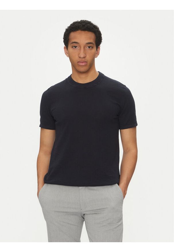 JOOP! Jeans T-Shirt 15 JJK-05Peeron 30045921 Granatowy Modern Fit. Kolor: niebieski. Materiał: bawełna