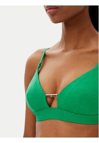 Chantelle Góra od bikini Hera C16WQF Zielony. Kolor: zielony. Materiał: syntetyk